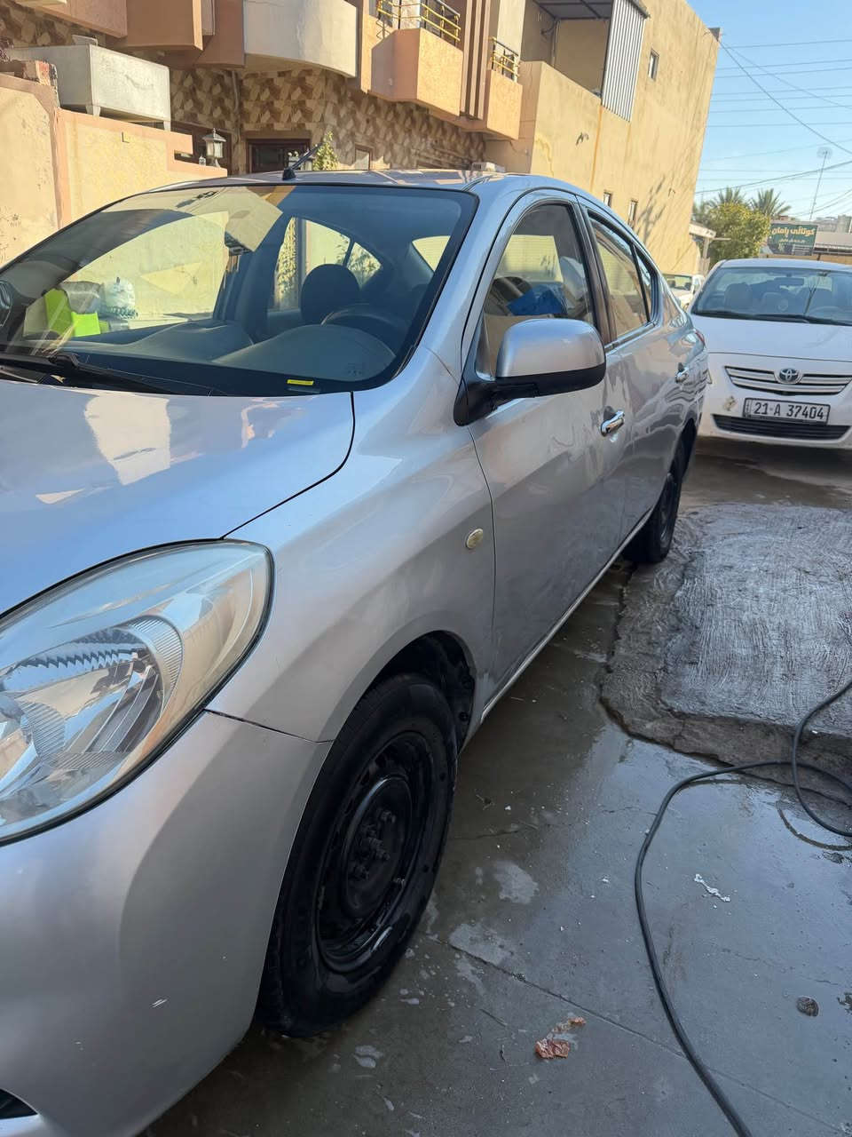 نيسان لاكشمي هندي موديل2013بي خمس قطع صبغ بدون ضربه كير محرك صدر تايرات تبريد كله بشرط رقم بغداد بدون تحويل اليع شرط الحاسبه واوليات مكان السياره كلار سعره 63 وبي مجال *********** كالار, السليمانية
