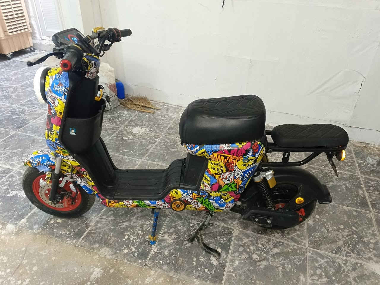 للبيع دراجه شحنR9 6 بطاريات دبل فؤل وصاروخ سعر 360 كربلاء ***********
