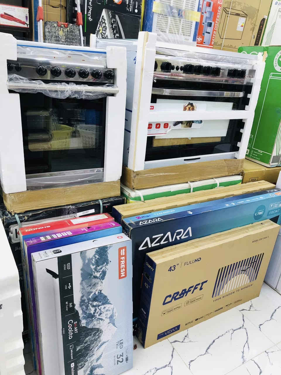 وجبه جديده كافت انواع السبالت والمكيفات (2ط) (3ط) جداري وكنتوري بنضام التقسيط المريح اهلاً بالجميع  العنوان :-  الزبيديه حي العسكري مجاور المدرسه الحديديه مقابل المتنزه الكبير  مول ابو احمد


**إذا كنت صاحب هذا الإعلان وتريد حذفه لأي سبب، رجاءا أرسل رسالة إلى الدعم الفني**