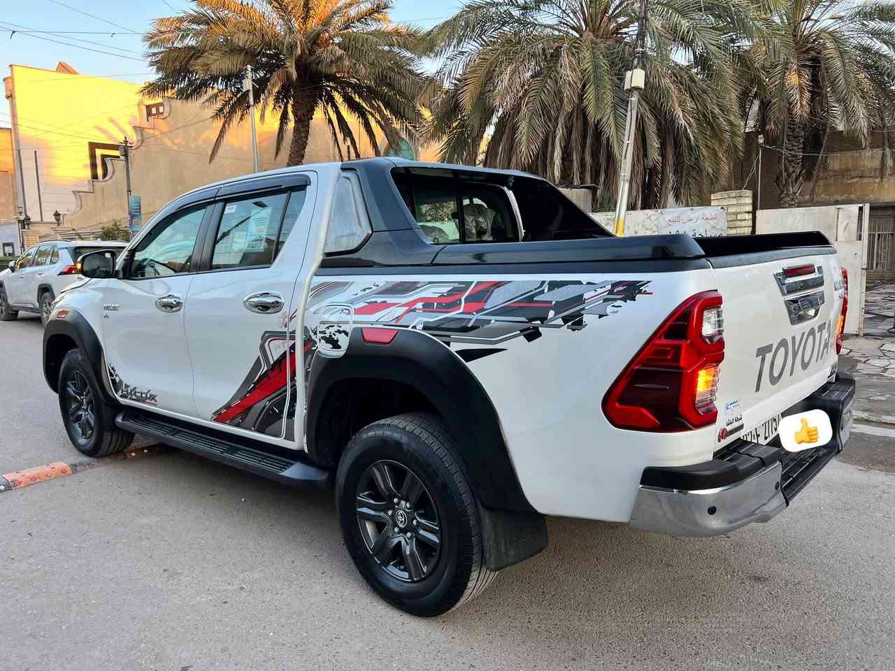 السلام عليكم ♦️
تيوتا هايلوكس للبيع  موديل 2024 مكفوله كفاله عامه من ضربه وصبغ وتبديل وشخوط شرط سونار سياره جديده بمعنى الكلمة 
هايلوكس تي ار دي TRDعالي دبل كاب
محرك 6 سلندر 4.0 
موصفات:
شاشة🟢
كشنات تبريد🟢
شاحن وايرلس 🟢
مثبت سرعة تفاعلي🟢
كامرة خلفية 🟢
حساسات امامي خلفي 🟢

سيارة وكالة جيهان رقم اربيل دولي بسمي تحويل او وكالة  ماشية 27 الف حقيقي اخت زيرو 
سعر : 385 الاتصال على هذا الرقم 
***********
مكاني بغداد
