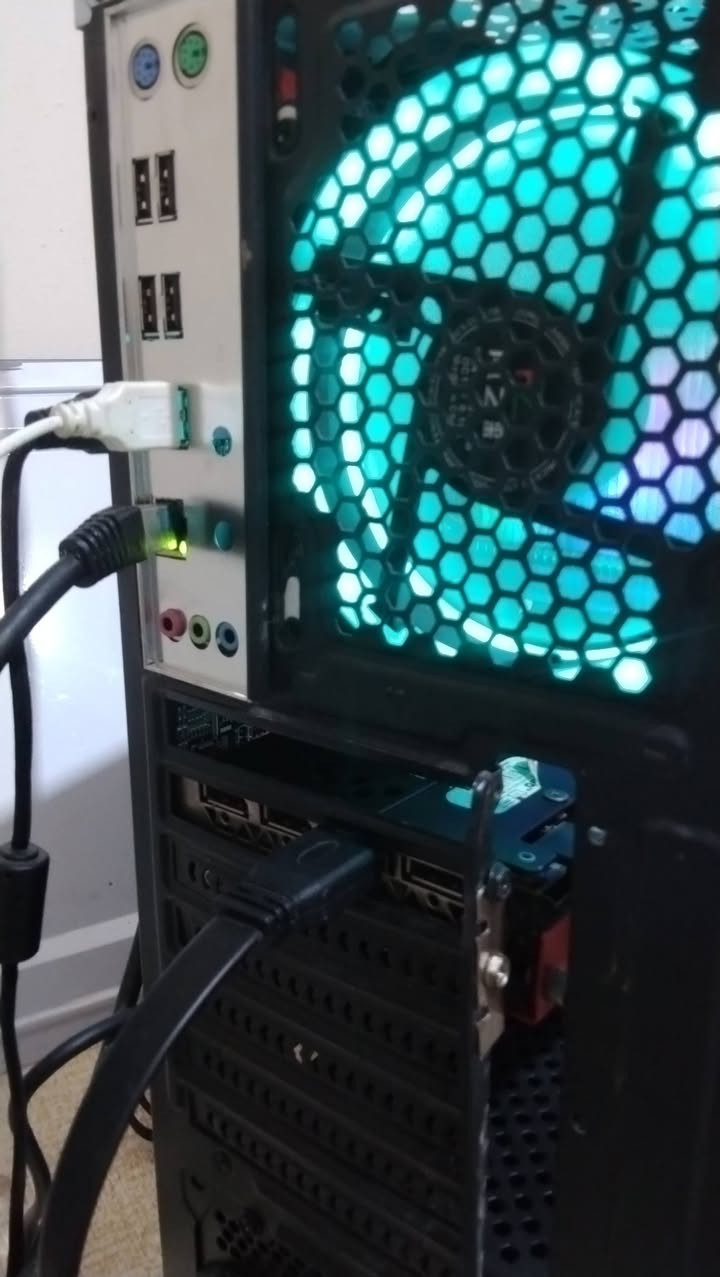 كيس للبيع ب450 وبيهه مجال بسيط على الفحص 

Case RGB xigmatek 4 fan تحكم ريموت 
XEON E5-2680 4v 14 core 28 Threading 
NVIDIA GTX 1070TI 8GB
❤️ Ram 8 + 8 + 8 = 24 GB DDR4  3200mhz ❤️ 
Machinist E5-RS9 
HARD 320 GB
power supply 600W WJCOOLMAN 80PLUS (8+8 pin)

عنواني بصره شط العرب


**إذا كنت صاحب هذا الإعلان وتريد حذفه لأي سبب، رجاءا أرسل رسالة إلى الدعم الفني**