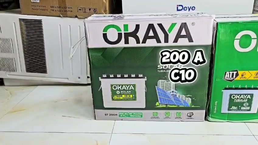 🔋 وجبة جديدة من بطاريات تيوبلر نوع OKAYA وصلت الآن 🔋
تعلن شركة شمس الأصيل للطاقة الشمسية عن توفر وجبة جديدة من بطاريات التيوبلر الأصلية ذات الجودة العالية، المناسبة للمنظومات الشمسية وللاستخدام المنزلي، وبمختلف الأحجام:
▪️ بطارية 200Ah C10
▪️ بطارية 260Ah
▪️ بطارية 310Ah
✔️ أداء قوي وعمر تشغيلي طويل
✔️ مناسبة للأنظمة الشمسية والانفيرترات
✔️ متوفرة مفرد وجملة وبأسعار مناسبة
📞 للاستفسار والطلب:
***********
📍 العنوان:
بعقوبة – خلف المحافظة
الشارع المقابل لثانوية الجواهري
