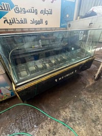 عارضه ايس كريم ايراني  سنكل فيز 3 طن نضيفه كلش الحجم الكبير مكاني بغدا...