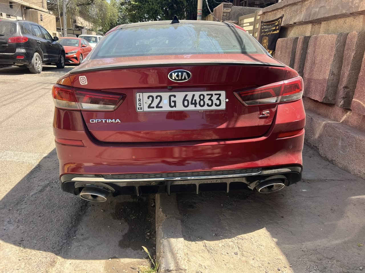 كيا اوبتما S فوول ٢٠١٩ وارد امريكي السياره طابه كلين صار بيها حادث بالعراق ٣ قطع بيها بنيد وجاملغ وباب وبيها تعمير بالشاصي الايسر وجتف اللغد السياره تعميرها كلش حلو ومصروف عليها تبريد كير مكينه خير من الله بصمه فتحه كشنات جلد كهرباء لدات شاشه كامره  مكاني البياع 

ملاحظه اخوان يرحم والديكم الشراي يجي ويكلب ويشلع عيني لوحات جديده سنويه بسمي بعدها مساقطه صارلها سنتين عندي السياره السعر ١١٢ مجال عمله بيها 
***********
