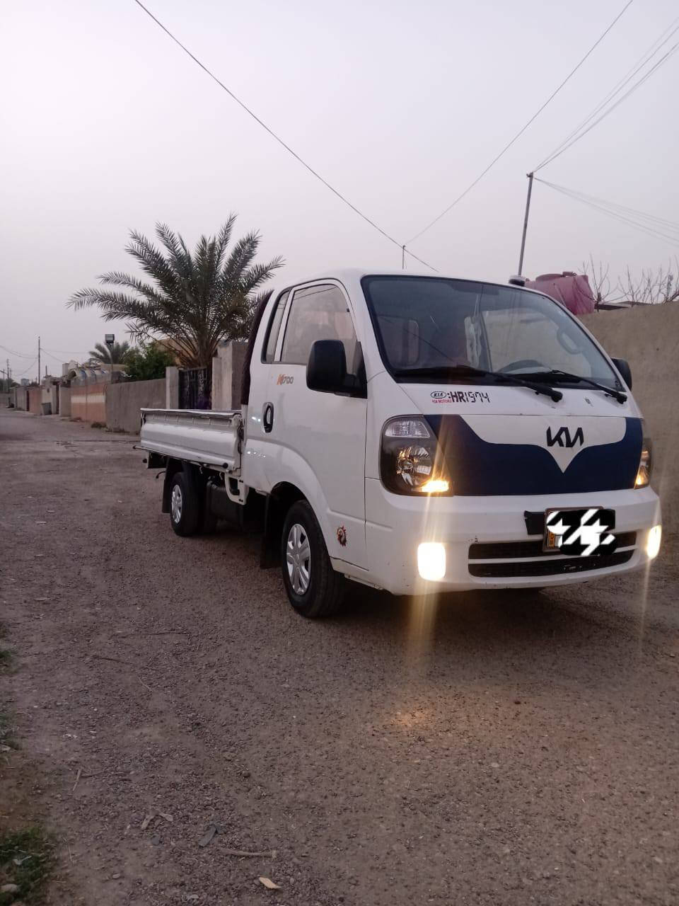 السلام عليكم كيا حمل موديل 2016
رقم صلاح الدين سنويه ل 28مكفوله كير محرك اكسل شاصي مكفول رقم شاصي واضح تخم تاير جديد دوشمه جديده 
سونار مرفق مع الصور 
الاتصال على الرقم ***********
المكان صلاح الدين الدجيل مقابل سيطرة العبايجي اطراف بغداد
