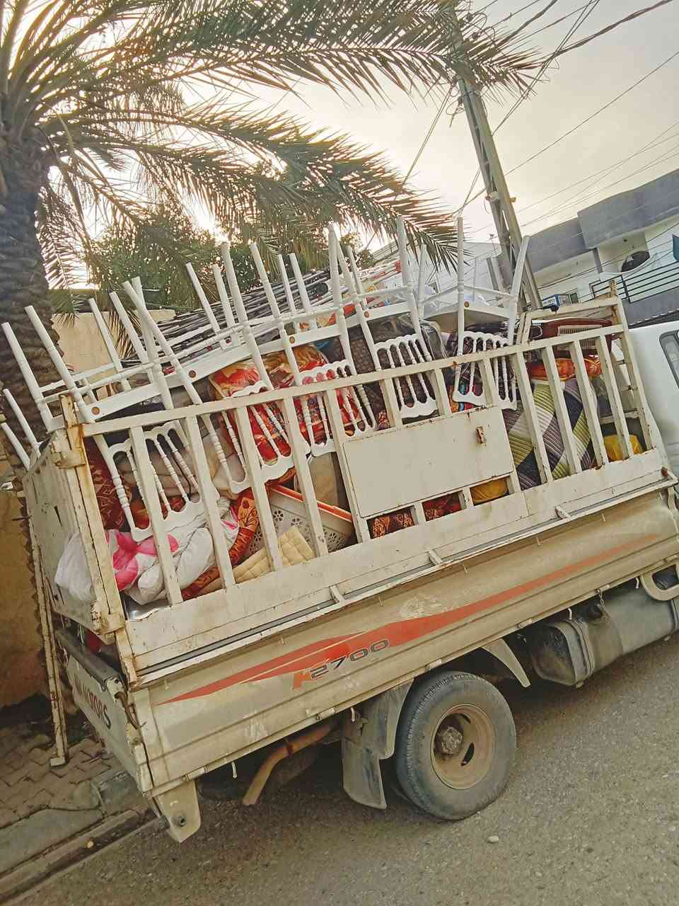 كروب الجبوري لنقل الأثاث وتحويل بيوت داخل كركوك *********** يتوفر أنواع السيارات الحمل كادر متكامل تصفيط وترتيب حسب الطلب نجار فتح وشد وتصليح كافه أنواع الأثاث غرف تركي عراقي كنتور جربايه كاونتر تبديل سكه كومديات سلايت كنتورات جرابي مكسورة صبغ صاج رجيلين كنتور قنفات وهذا جزء من عملنه والحمدلله للستفسار أكثر خاص او اتصل ع واتساب *********** وحياكم الله بخدكتكم دائماً وابدآ
