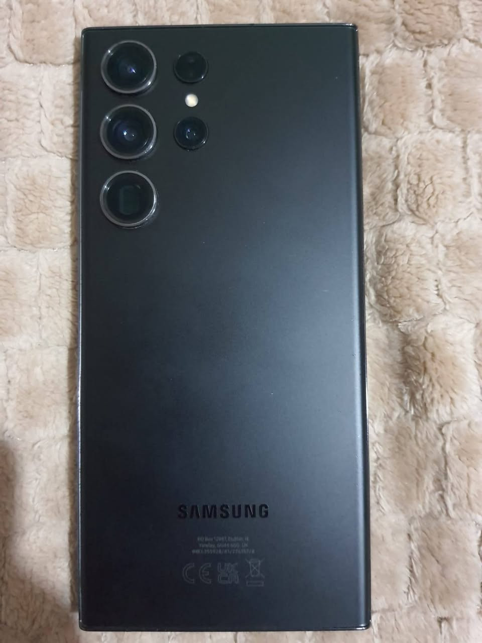 جهاز Samsung S23 الترا للبيع لون اسود
حالة الجهاز / ممتازة 
نوع الجهاز /  جهاز شرق اوسط يدعم تسجيل المكالمات
الذاكرة / ٢٥٦ ورام ٨
دبل شريحة
أخر تحديث 
 المحتويات /كارتون مالتة مطابق lMEI وبي كيبل مال شركة ما مفتوحة كفر شفاف ولاصق شاشة بي فقط 
السعر / ٧٢٥ الف وبي مجال
المكان / بغداد / الحسينية / الراشدية


**إذا كنت صاحب هذا الإعلان وتريد حذفه لأي سبب، رجاءا أرسل رسالة إلى الدعم الفني**