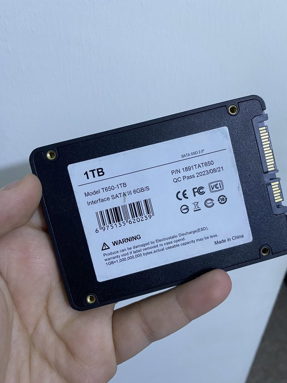 سلام عليكم
متوفر. هارد تيرا بسعر 70 الف


**إذا كنت صاحب هذا الإعلان وتريد حذفه لأي سبب، رجاءا أرسل رسالة إلى الدعم الفني**