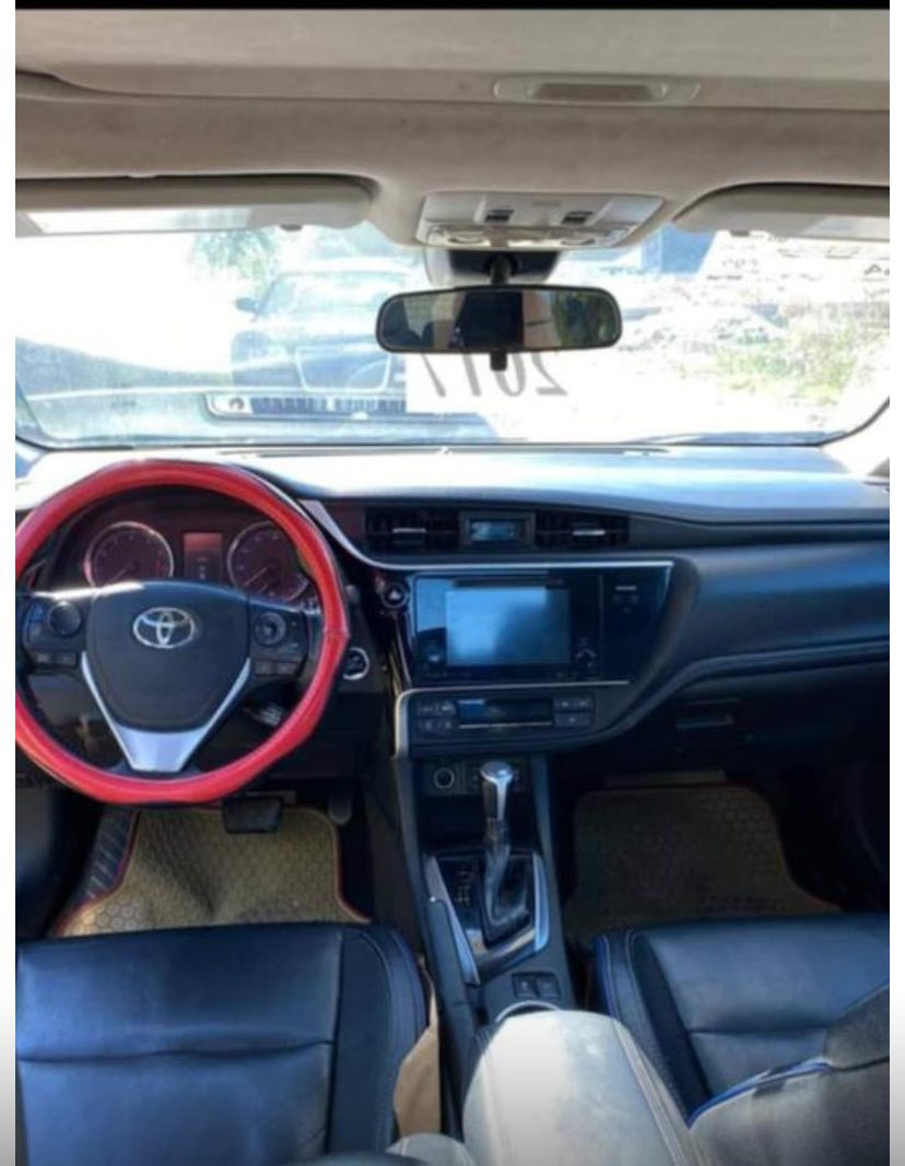 تويوتاكورلا وارد امريكي موديل 2017 للبيع او مراوس حسب القناعه
فول مواصفات1/1 Xse
فتحه تنته 
بصمه تشغيل بصمه ابواب وجنطه
ترحيب
كشن كهرباء
كشنات جلد 
تدفئه كشنات
شاشه كبيره
رقم سليمانيه بسمي شخصياً
سنويه ورقم جديد
الضرر بالعراق صبغ باب وجاملغ خلفي 
اثر شخط قوي بدون داخل بدون ايرباك موضح بالسونار
وبيهه كم مكان بارد 
كير مكفول 
كذالك مبدل دهن كير جديد ميتاسو الاصلي
حجر بيئه موجود بلادي
تخم تايرات
تبريد ثلج❄️
السعر 123
مكان السياره ديالى بعقوبة 
‏ ‭0771 633 5710‬
