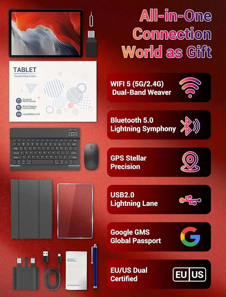 +3
تابلت M148 

DEZLTID أو FLYCOAY) هو جهاز أندرويد 15 حديث يتميز بشاشة 11 بوصة (2K/FHD)، معالج ثماني النواة (T615)، وذاكرة تخزين 256 جيجابايت. يأتي غالباً في حزمة متكاملة (لوحة مفاتيح، قلم، ماوس)، وهو مصمم للأداء العالي، الألعاب، والترفيه بفضل بطارية 8000 مللي أمبير ودعم Widevine L1 للبث عالي الدقة. 

أبرز مواصفات تابلت M148:

الشاشة: 10.95 أو 11 بوصة بدقة عالية (20001200 أو 19201200 بكسل).

النظام: أندرويد 15 (Android 15).

التخزين والرام: 256 جيجابايت ذاكرة داخلية، مع خيارات رام واسعة (تصل إلى 36 جيجابايت - 12 أساسي + 24 افتراضي في بعض الإصدارات).

المعالج: ثماني النواة T615.

البطارية: 8000 مللي أمبير، توفر تشغيلاً طويلاً.

الكاميرا: خلفية 16 ميجابكسل وأمامية 8 ميجابكسل (AI Camera).

الملحقات: يأتي غالباً مع لوحة مفاتيح، ماوس، وقلم ذكي.

مميزات إضافية: دعم شبكات 5G WiFi، بلوتوث 5.0، ونظام تحديد المواقع GPS. 

جديد السعر 150


**إذا كنت صاحب هذا الإعلان وتريد حذفه لأي سبب، رجاءا أرسل رسالة إلى الدعم الفني**