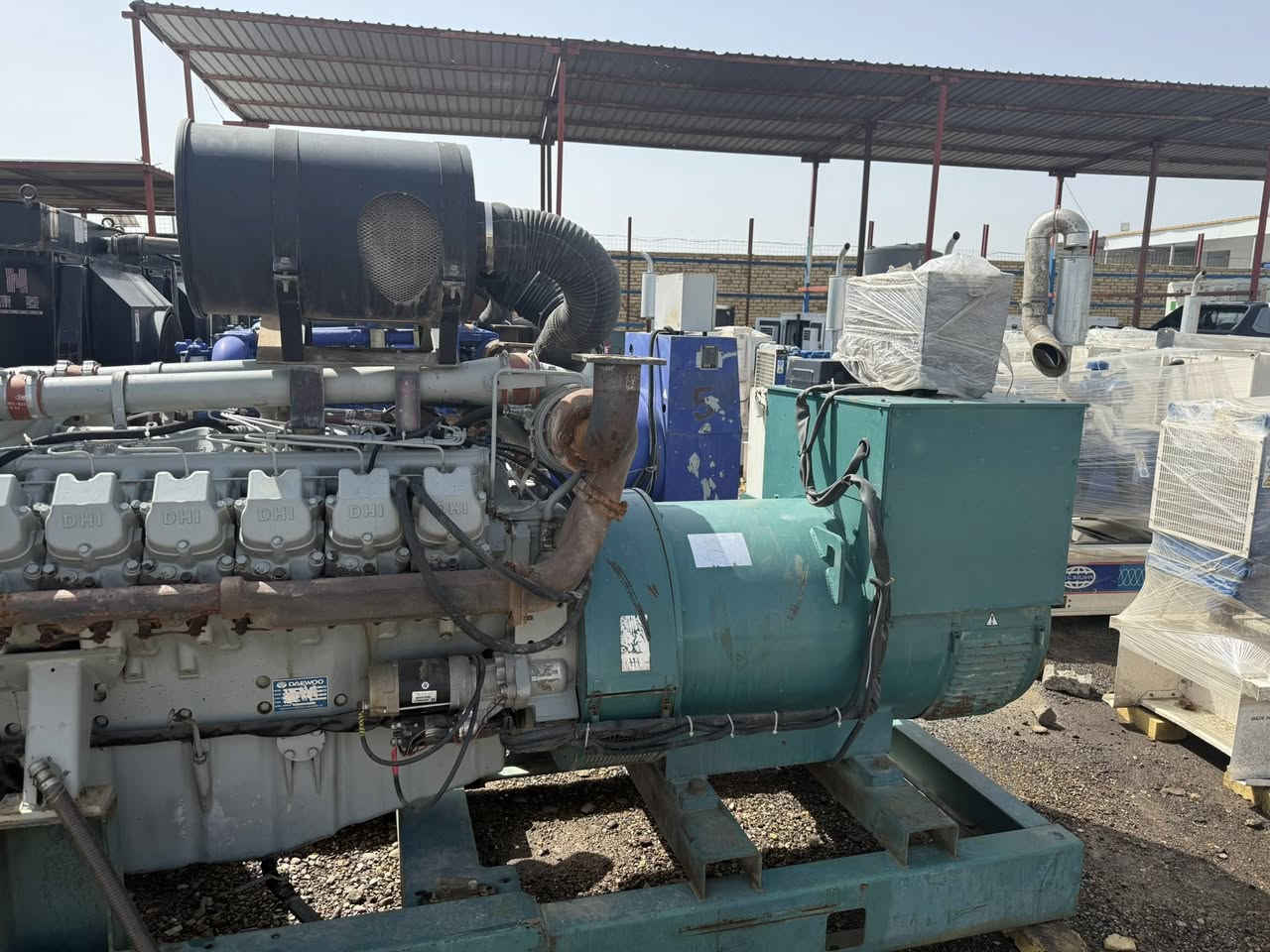 السلام عليكم
للبيع دايو DHIكوري أصلي🇰🇷
12سلندر دبل سوبر دبل راديتر هواء +ماء 
تعويض كهربائيّ
وارد أوربي 🇬🇧 

التوليد استامفورد انكليزي 750كيفي 

موديل 2005

عدد ساعات التشغيل قليل جداً

 سيطرة حديثة متطورة (برودكشن)إطفاء وتشغيل ذاتي فول اوتماتيك المولد 

شرط الحمل 1500امبير مرتاح 🦅🔥

ملاحظة/مكفول من الصرف والبخار والدخان 💪

 المحرك غير مفتوح 🔒

ملاحظة/مكفول من الصبغ والتجديد 🦅

العنوان-بابل -شوملي

للاستفسار الاتصال ع الأرقام التالية

***********/كرار حيدر 

***********/حيدر محيميد 
***********/حيدر محيميد 

علماً يتوفر لدينا من ال١٠كيفي إلى ٧٥٠
