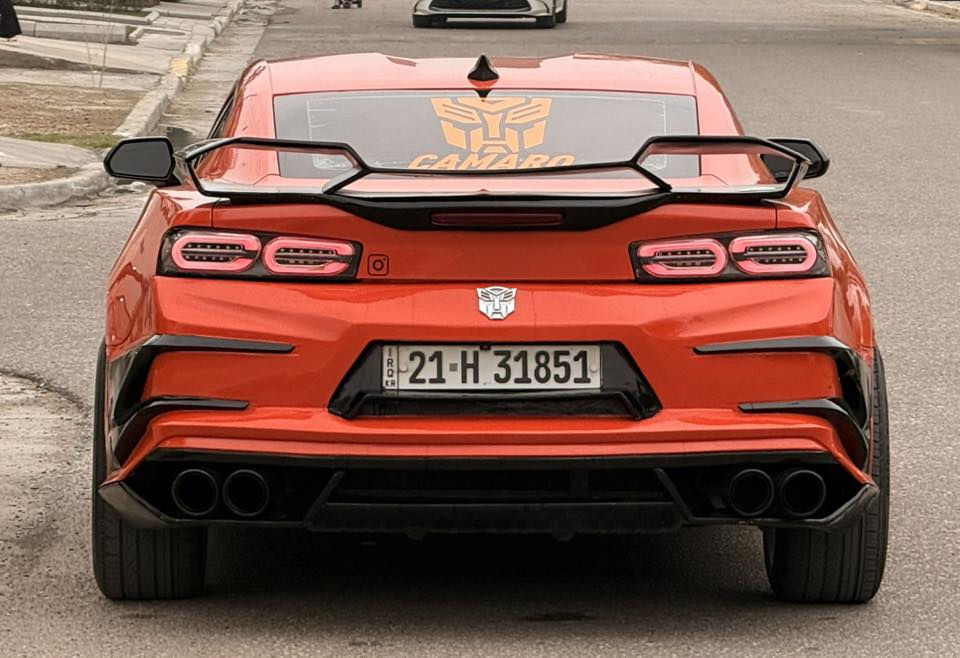 كمارو ٢٠١٩ لون مميز اصل برتقالي ماشيه ٧٠ الف فقط جديد احلى من صور عليه ادامه كامله سيرفس كامل صدر تخم تاير كير مكينه كله جديد هزه ولارقام جدد مكينه 2000 تيربو 🚀 السعر ١٢٠ وبي مجال مكان السياره بغداد حي جهاد ***********  سياره محدث بنيد بك لايت دعاميات ودفيوزرات كله اصلي
