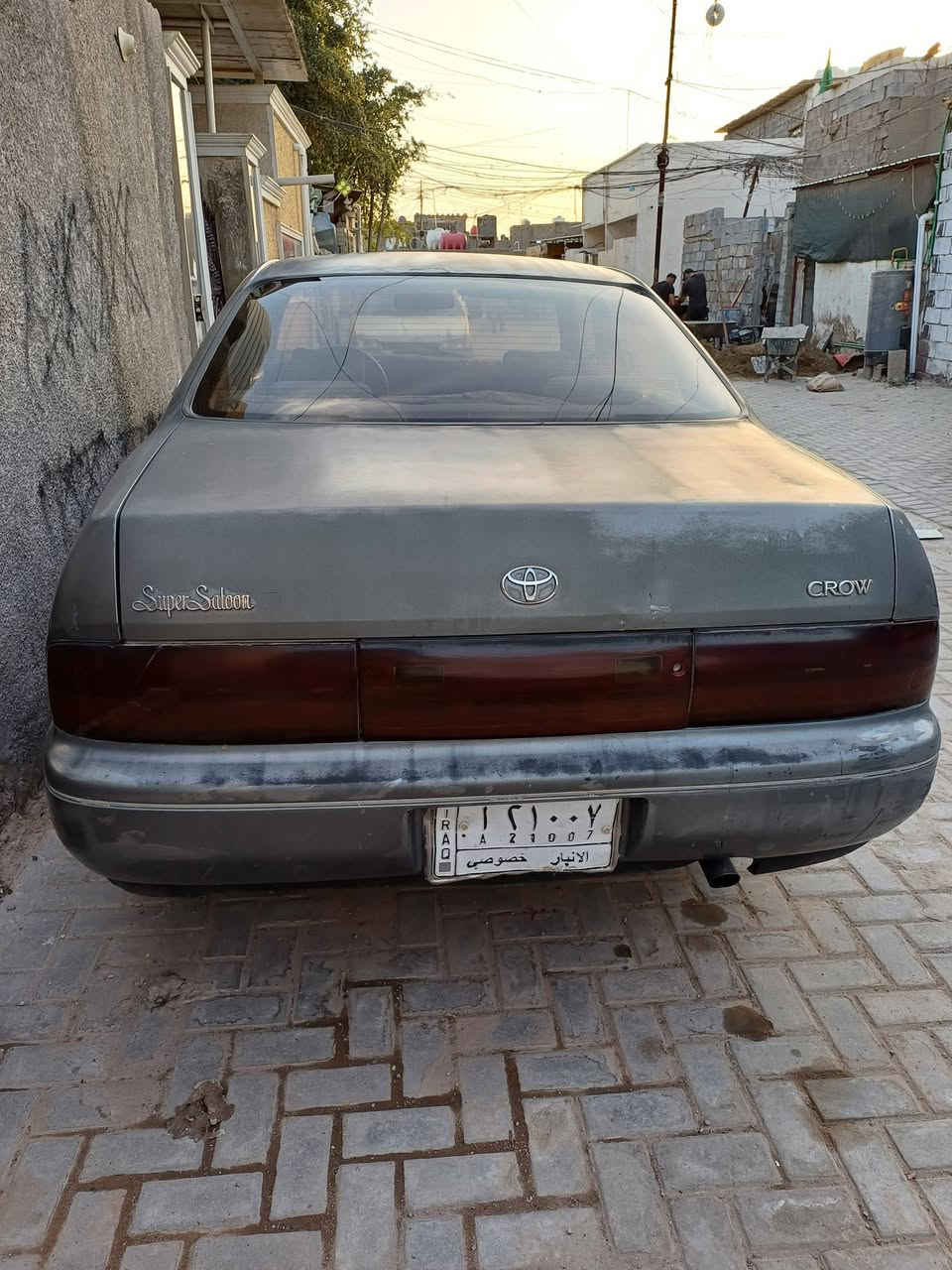 السلام عليكم بطه متصل للبيع موديل ٩٤ ابلاديه بدون صبغ مكفوله رقم انبار بسمي سنويه ٢٩ مكاني بغداد الشعب السعر ٥٥ السياره احله من الصوره *********** بي واتساب
