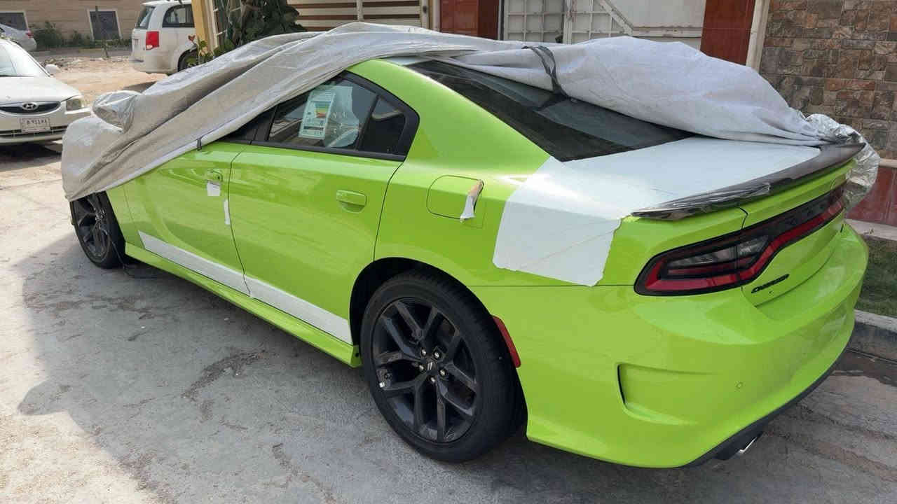 زيروووووو Zero صفر كيلو متر 

دوج جارجر GT (خليجي وكاله هارلم)

الموديل : (2023 لاست كول
الضمان :(3 سنوات او 60 الف)
المواصفات 1/1 فول رادار امامي داخل كاربون فايبر
محرك كير واير بشرط مامفتوح 
سيارة حيل نظيفة كلشي عل بلاد جديد 
سنوية هزة كلشي جديد مدفوع لـ
باسمي السنوية بشرط تحويل وغرامـة
سيارة مابيـها دينار مصرف كامل من كل نواحي

مكاني بغداد/هاتف (***********)
