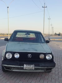 كولف موديل 1989 محرك كير حلوات تايرات شرط تحويل ثاني يوم السعر 10 وبية...