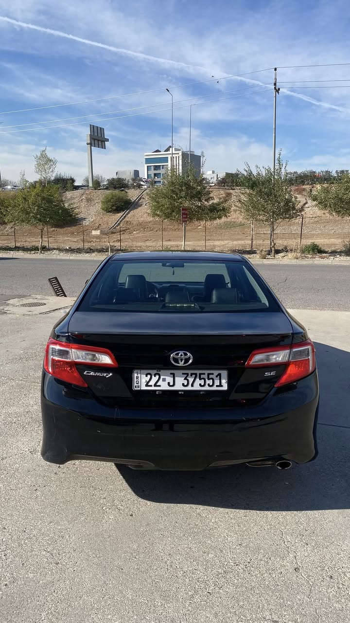 تيوتاكامري موديل 2013 السيارة كلين تايتل وارد أمريكي لون اسود السيارة مكفولة كفالة عامه تنين سويج بلاد
 السيارة مواصفات SE .SPORTماشية 128 ميل 
كير مكينه مكفولات من كلشي  محرك 2500
كشنات جلد شاشه كامرا    مثبت سرعه السياره فول   الموصفاتها معروفه تخم تاير جديد هزه فحص رقم  جديدة السيارة بسمي تحويل وكالة مباشره اليوم 
امانه السياره احلى من الصور  وما تصرف عليها دينار 
مكان السياره أربيل داخل معارض
ء*********** اسيا 
ء*********** كورك   
واتس أب موجودة
