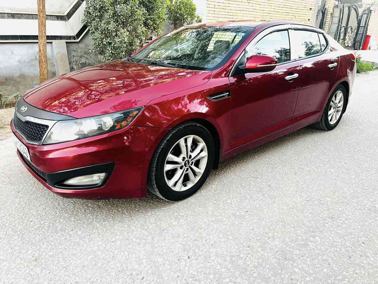 من رخصة الادمن المحترم 
كيا أوبتما 2013  EX فول مواصفات عدا البانوراما رقم بغداد إنكليزي بأسمي كفالة عامة من الصبغ مكينة گير تبريد صدر تخم تاير جديد السيارة نظيفة جداً 
السعر 112
للاستفسار ***********
