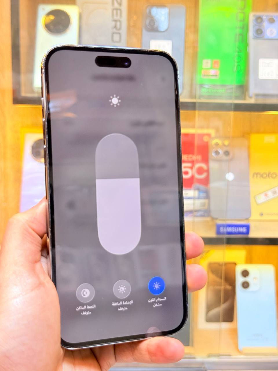 🛑🛑 تحديث الاسعار 🛑🛑
ايفون 14 ابروماكس ذاكره واحد تيره يعني (1000 كيكه) بطاريه 93لون مميز نضافه 100‎%‎ حاله حال الجديد ممبدل بي شي وتر بروف عل حاسبه كله نورملالجهاز Esimشريحه الكترونيه وبي ضمان 5 ايام فحص واستخدام نموذج M الاصلي  مكاني بغداد البياع شارع 13 مركز الريس للموبايل السعر 775 الف
***********
