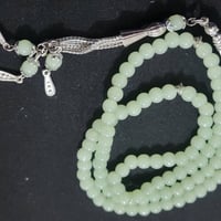 سبحة السندلوس • أصفر • خرز كروي