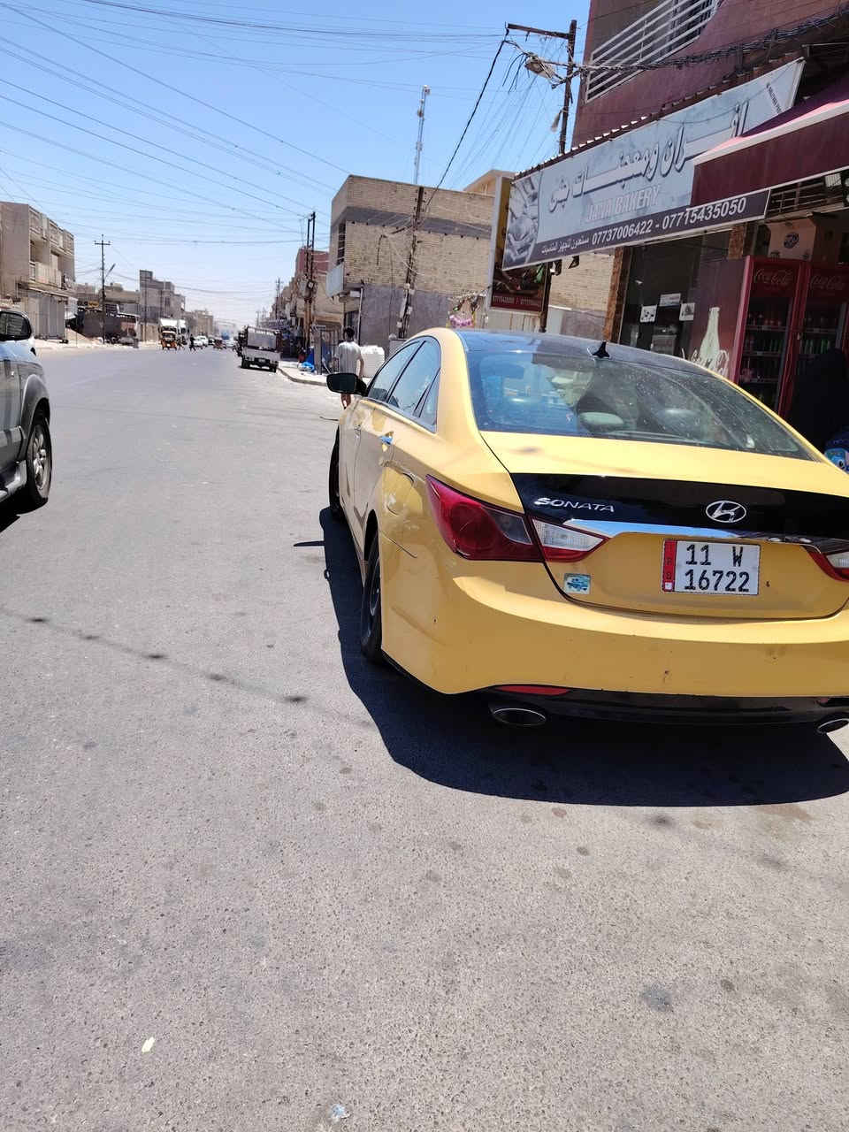 السلام عليكم سوناته 13 امريكي اليبل واحد مكينه كير تبريد خير من الله حداديه جديده مصفره هيئه او مرور وذا اكو مراوس ب الانتره او فورتي ***********
