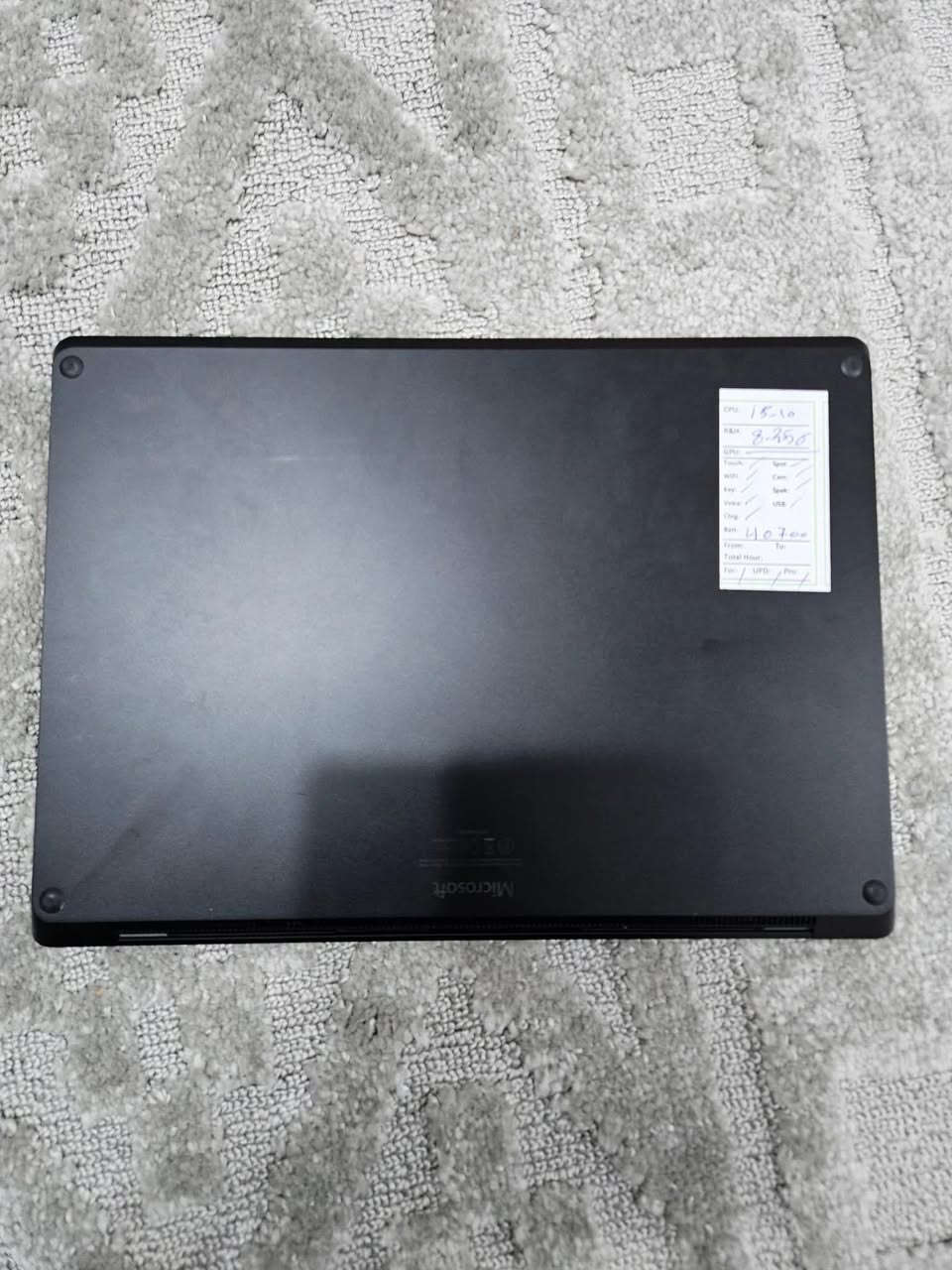 ئێستا surface laptop 3
 بەردەستە 🔥 🔥 
دیزاینێکی ڕاقی و بیڵد کوالیتی ناوازە 😎
کێشی سوک و تەنک 😌
شاشە لەمس و 2k ، ڕوونی و ڕەنگی زۆر جوان
سیستەمەکە و لاپتۆپەکەش لە هەمان کاتدا هی کۆمپانیای مایکرۆسۆفتن، 
گونجاندنێکی زۆر باشی بۆ کراوە
Core i5 1035G7 
Ram 8GB 
Storage 256 GB
Screen size 13.5 inch , 3:2 aspect ratio
Resolution 2k zor raqy w juan 😎

نرخ: 275 دۆلار السليمانية, العراق


**إذا كنت صاحب هذا الإعلان وتريد حذفه لأي سبب، رجاءا أرسل رسالة إلى الدعم الفني**