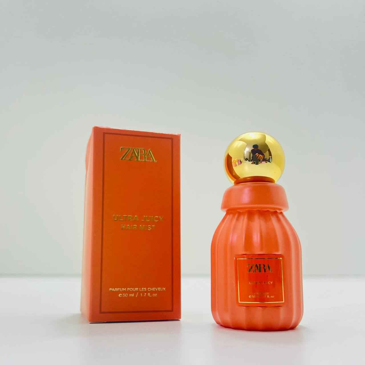 🧡عطر الشعر ألترا جوسي من زارا هو معطر شعر برائحة الفواكه الزهرية. يهدف إلى إعطاء الشعر رائحة منعشة وفاخرة دون التسبب في الجفاف، وهو مناسب للاستخدام اليومي.

 يوصف العطر بأنه فاكهي حلو ومنعش، مع لمسات من الدراق والماندرين (اليوسفي).
يمنح الشعر رائحة فاخرة وناعمة تدوم طويلاً دون أن يسبب جفافاً أو ضرراً للشعر. يزيل الروائح غير المرغوب فيها ويضيف لمعاناً ورونقاً. السماوا, المثنى


**إذا كنت صاحب هذا الإعلان وتريد حذفه لأي سبب، رجاءا أرسل رسالة إلى الدعم الفني**