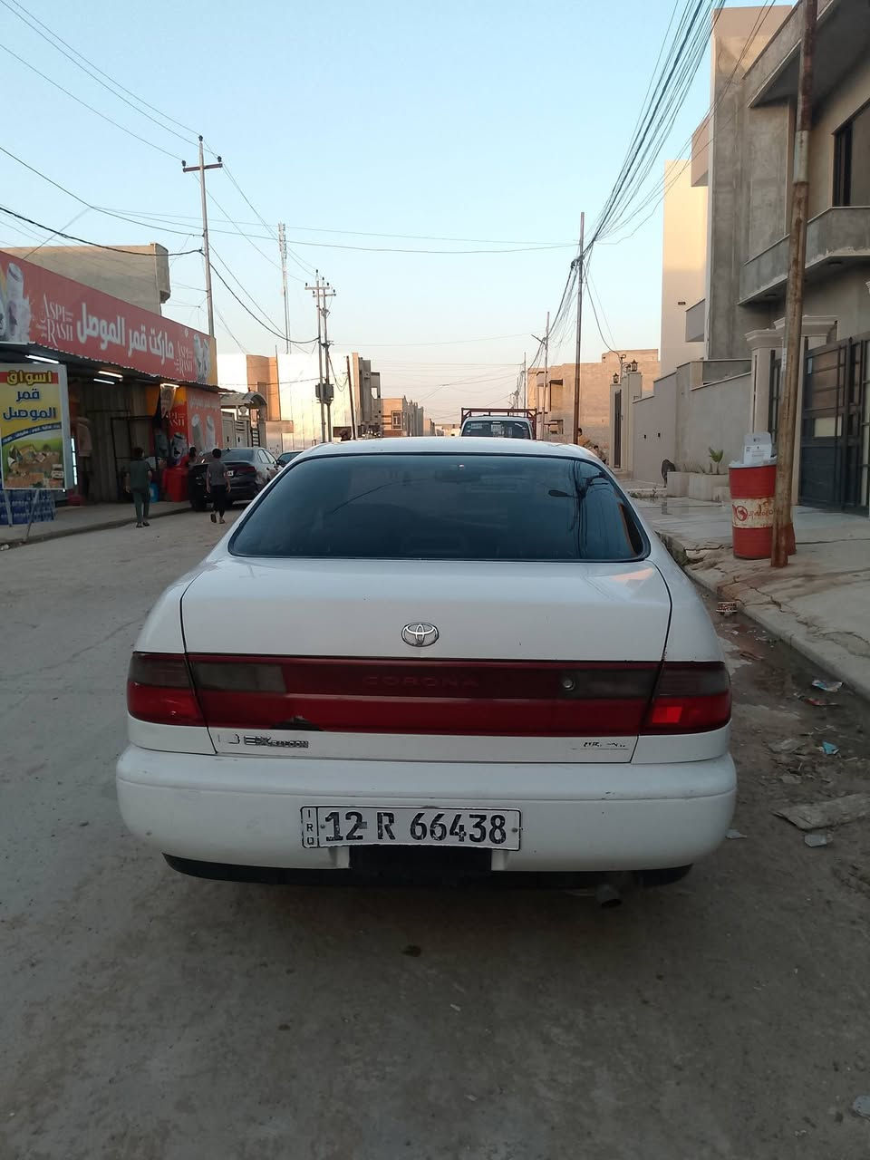السلام عليكم/ للبيع السعر ٥٨ بيها مجال 
كورلا فرخ بطه موديل ١٩٩٣ 
رقم نينوى جديد 
محرك حجم ٢٠ 
كير ومحرك بشرط تبريد ثلج 
السياره بدون ضرر ع وضع الشركه ببها شبر بجاملغ الخلفي فقط وببها ملاحضات موضحه بل منشور  السياره جاهزا الموقع التعليم العالي مجمع النور لتواصل ***********
