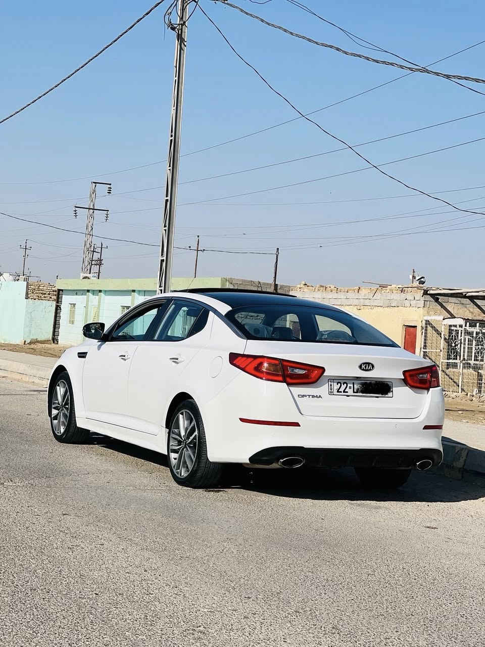 السلام عليكم كيا اوبتما( 2014 ) شكل 15 مواصفات فول الفول ( VIP ) خليجي محرك 2400 رقم اربيل دولي تحول وكاله بشرط 
السياره بيه جاملغ امامي صبغ ورشه ب الهلال مال الجاملغ الخلفي 
سياره جديده 
بانوراما 
بصمه 
لد امامي خلفي 
بلوجكتر بقلاوه 
حساس امامي خلفي 
اوتو هول
سايد بريك بصمه 
كشن تدفئه تبريد 
كشنات اماميه 2 كهربائي 
حلد  
كشن ذاكره
فول تحكم ستيرن 
3 وضعيات قياده/ سبورت / ايكو /عادي 
شفتات ب الستيرن 
دخول ذكي 
بيانو 
ترحيب عن الاقتراب 
جنطه ذكيه 
دمام 
سستم صوت انفنتي 
ويلكب كروم ال VIP 
مري شفط 
اشاير بل مري    السعررر (( 153 )) بيه مجال بسيط
تبريد قطعتين.         للستفسار *********** 
مكان السياره الديوانيه

