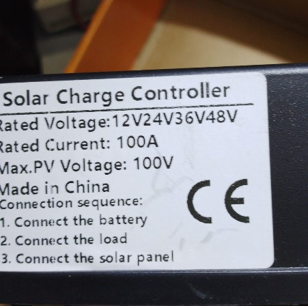 منظم طاقة شمسية غني عن التعريف 

100 امبير 

معلومات موجودة بالمنشور 

60 الف شامل التوصيل


**إذا كنت صاحب هذا الإعلان وتريد حذفه لأي سبب، رجاءا أرسل رسالة إلى الدعم الفني**