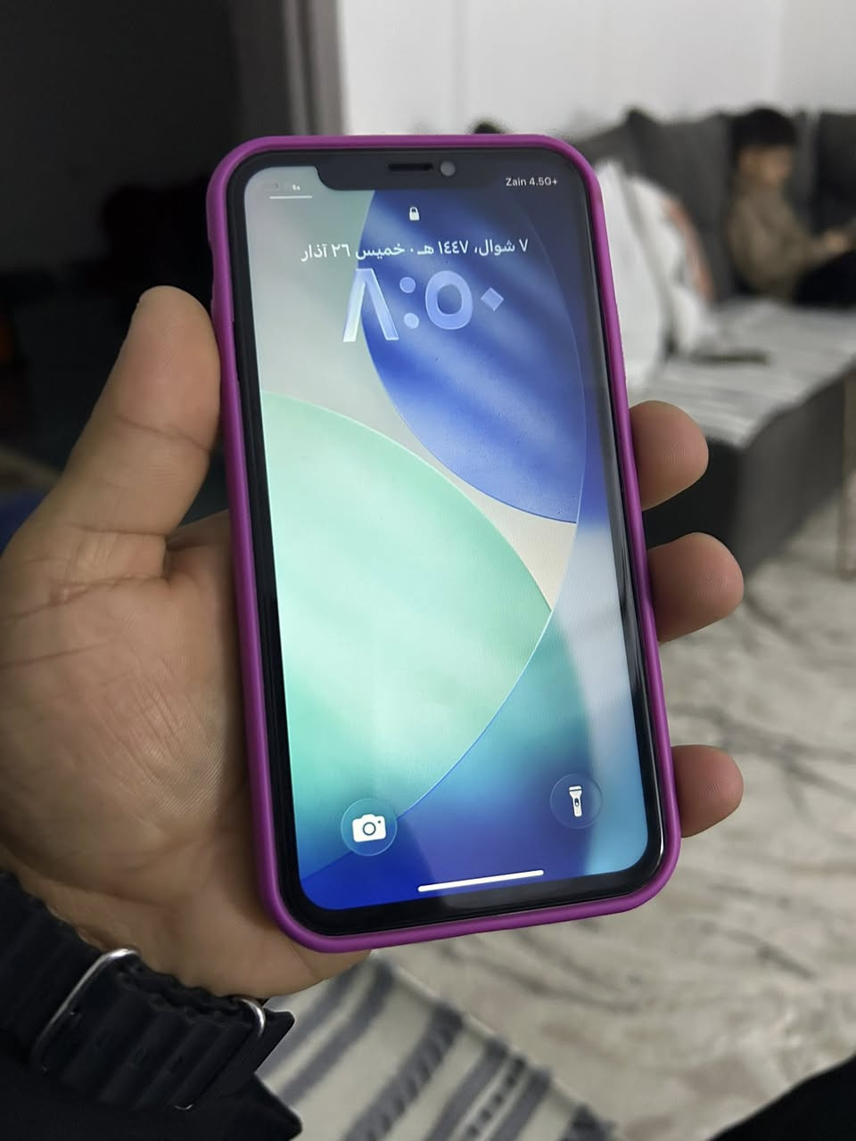 سلام عليكم ايفون 11 للبيع جهاز كبس ما مفتوحً بلاد ذاكره 64 تك سم بطاريه 79 سعر 260 وبي مجال بسيط ***********
