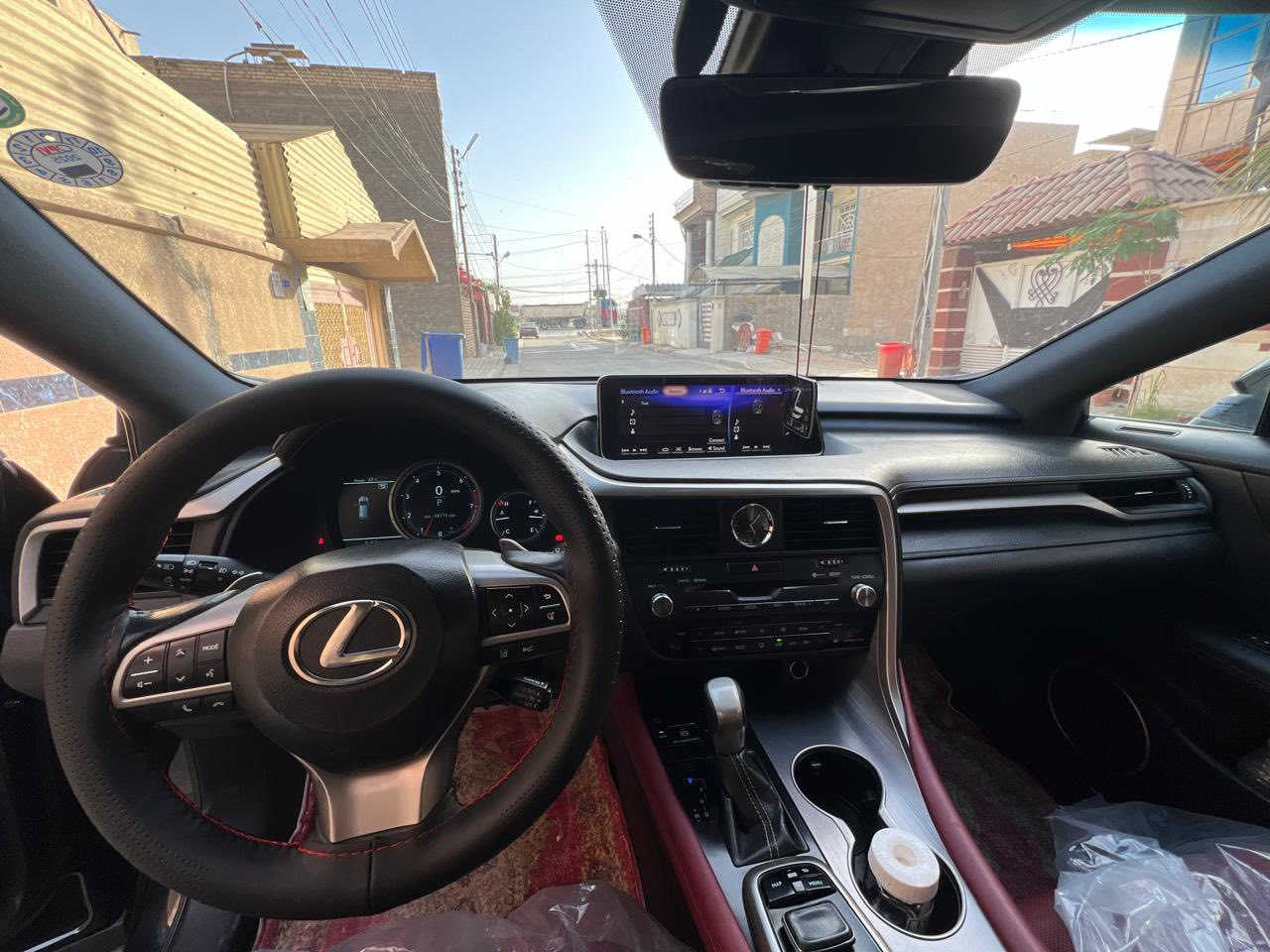 لكزس RX350 fsport موديل 2018 وارد امريكي كلين تايتل ماشية 99000mi رقم اربيل باسمي مكفوله من الصبغ كاملة مكمله اي نقص مابيه محرك 6 سلندر 3.5 شاشة موس فتحة جلد احمر هيترن ستيرن تبريد هيترات بالمقاعد جنطة كهرباء توقف ذاتي نقطة عمياء + 3 وضعيات قيادة بالاضافة مغلفة طبقة حماية بمادة الp.p.f
السعر:295 ورقة وبيه مجال بسيط
الهاتف:*********** وتساب 
العنوان:محافظة كربلاء
