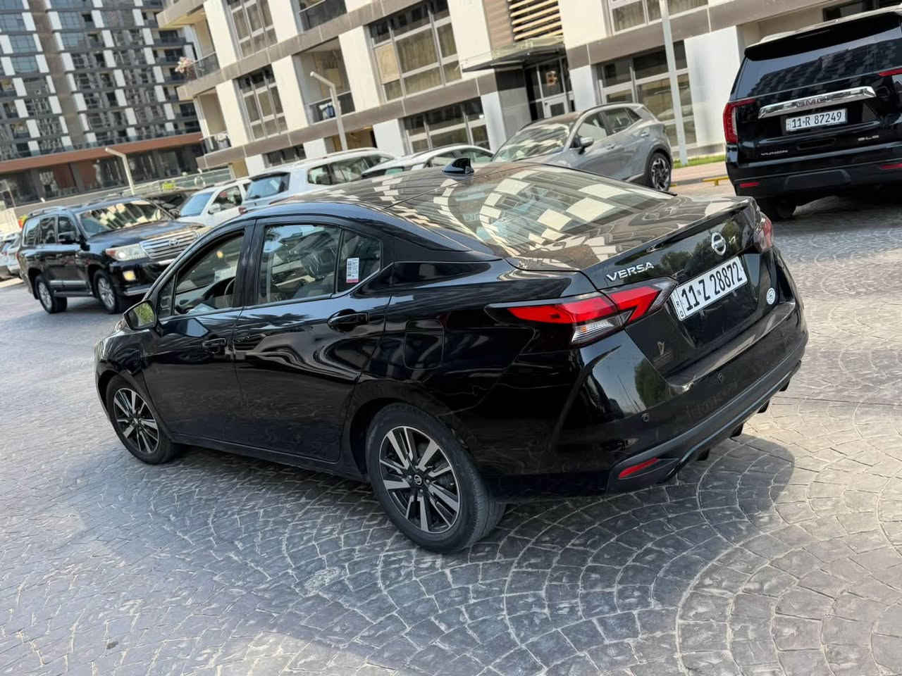 نيسان فيرسا 2021 sv
اللون اسود ماشيه ٦٥ الف ميل 
وارد امريكي خشم البنيد وجاملغ عكس السايق راجع بارد 
وبالعراق صاير بيهه باب السايق مصلح وجاملغ مبدل ومصبوغ 
رقم بغداد انكليزي باسمي 
صور الحادث والسونار بالمنشور
السعر 102 ورقه 
مكاني بغداد حي تونس 
***********

