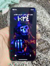 ايفون  اكس ماكس نضافة 100%   بطارية 74%  ذاكرة 64 موبايل نظيف خير من ا...