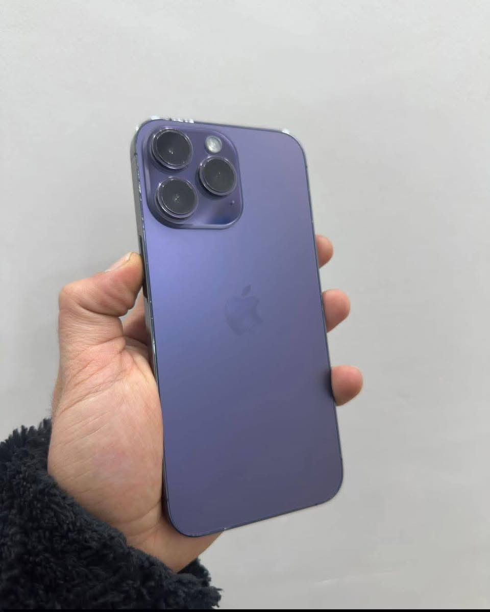 ايفون ١٤ برو ماكس مبدل بطاريه وظهر عربي ذاكرة ٢٥٦ 
السعر ٦٥٠ بي مجال 
 ***********
