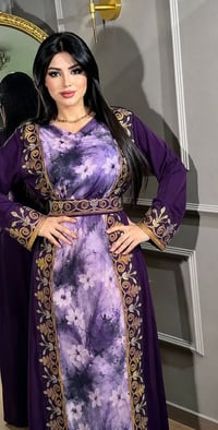 قفطان مغربي • مقاسات L XL XXL • توصيل العراق