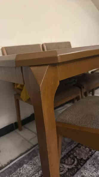 ميز طعام تركي  ٦ كراسي 
نظيف جدا 
#السعر    325   الف بي مجال 
#العنوان : الدوره - قرب مطعم باب الحاره 
الي يريده  يتصل بالرقم  
‏‪0774 196 8336‬‏
#واتساب # واتساب # واتساب 
يرجى متابعة الصفحه ( طلب صداقه ) 
ليصلكم كل ماهو جديد 
نعمل لخدمتكم 
علي البابلي
