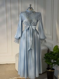 فستان عيد • اوركنزا مبطن • مقاسات ٣٨-٤٨