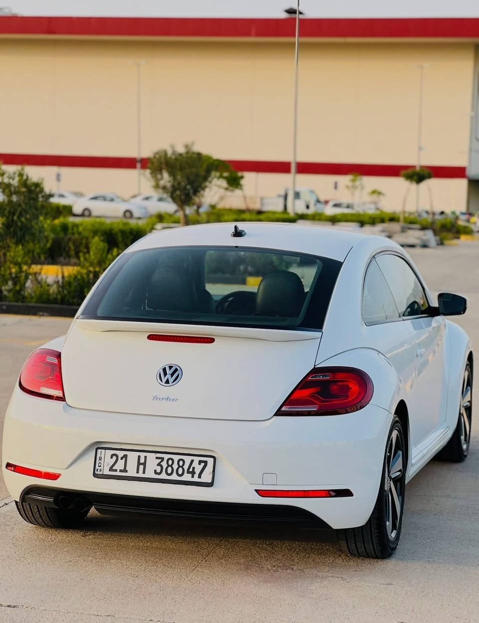 Vw beetle 2018 clien
45000 km
20 tuorbo
***********
Sulimanya
فولكس واكن بيتل 
موديل ٢٠١٨ 
محرك ٢٠ توربو
بدون صبوغ و تبديل 
بصمة + كشن جلد + كشن هيتر

