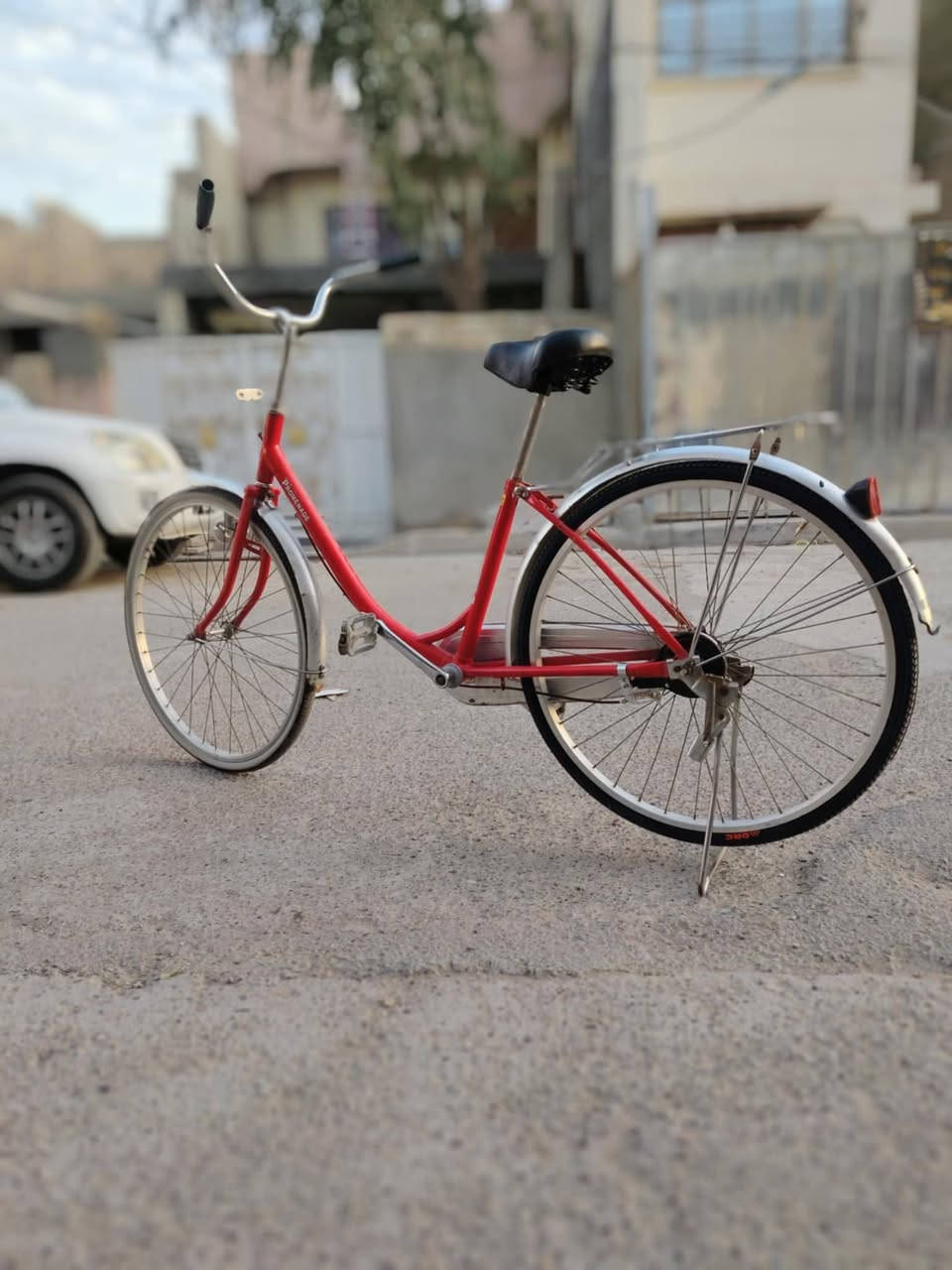 السلام عليكم بايسكل بناتي حجم 26 للبيع لون احمر نضيف جدا السعر 75 وبي مجال قليل والمراسله خاص الموقع البياع حي التراث


**إذا كنت صاحب هذا الإعلان وتريد حذفه لأي سبب، رجاءا أرسل رسالة إلى الدعم الفني**