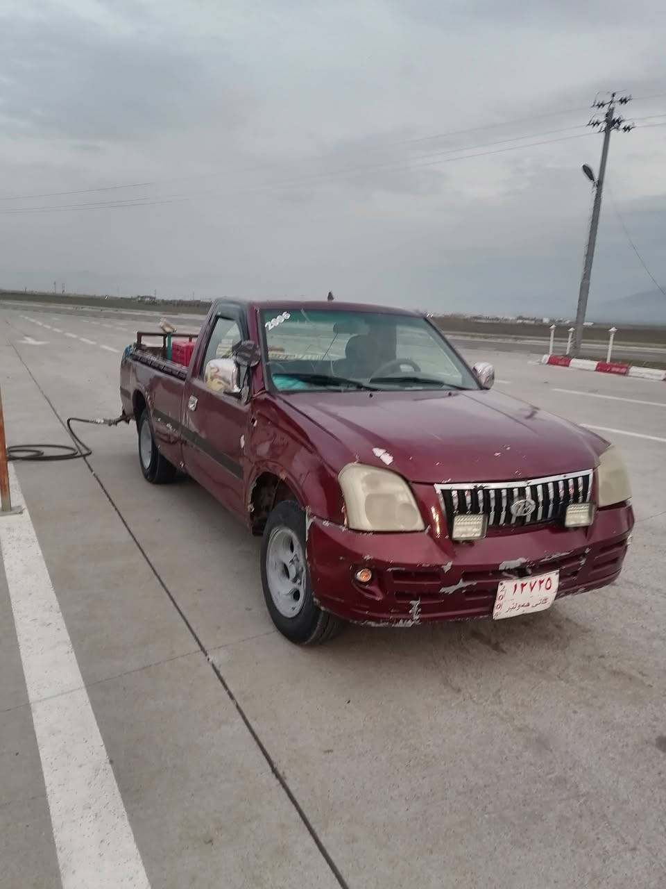 بيكاب سوبر دير ٢٠٠٦ غاز و به نزين گير مه كينه و اكسل به شه رت ***********
