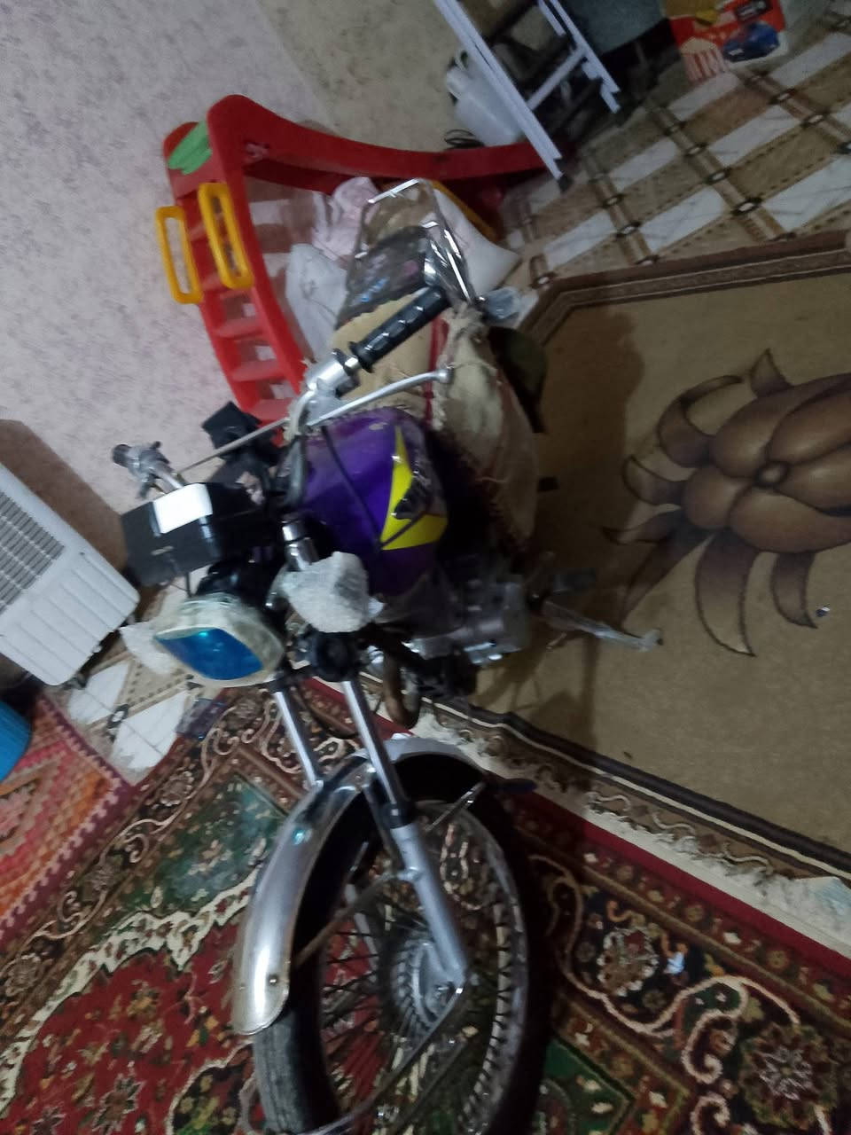 ً
سلام عليكم (للبيع او لمراوس ب حربي )‼️
دراجه تايكر غطاس 22 4 كير دراجه كفاله مكينه لا تبخير و لا تنقيص شلعه معدل شرط 120 نضيفه سعر 475وبي مجال بسيط حك جيتك او مراوس ب حربي او حسب لقناعه 
مكاني بعقوبه تحرير قرب جامع الانفال مكلف بل نشر ‼️
رقم ***********/ بي واتس خاص مفتوح
