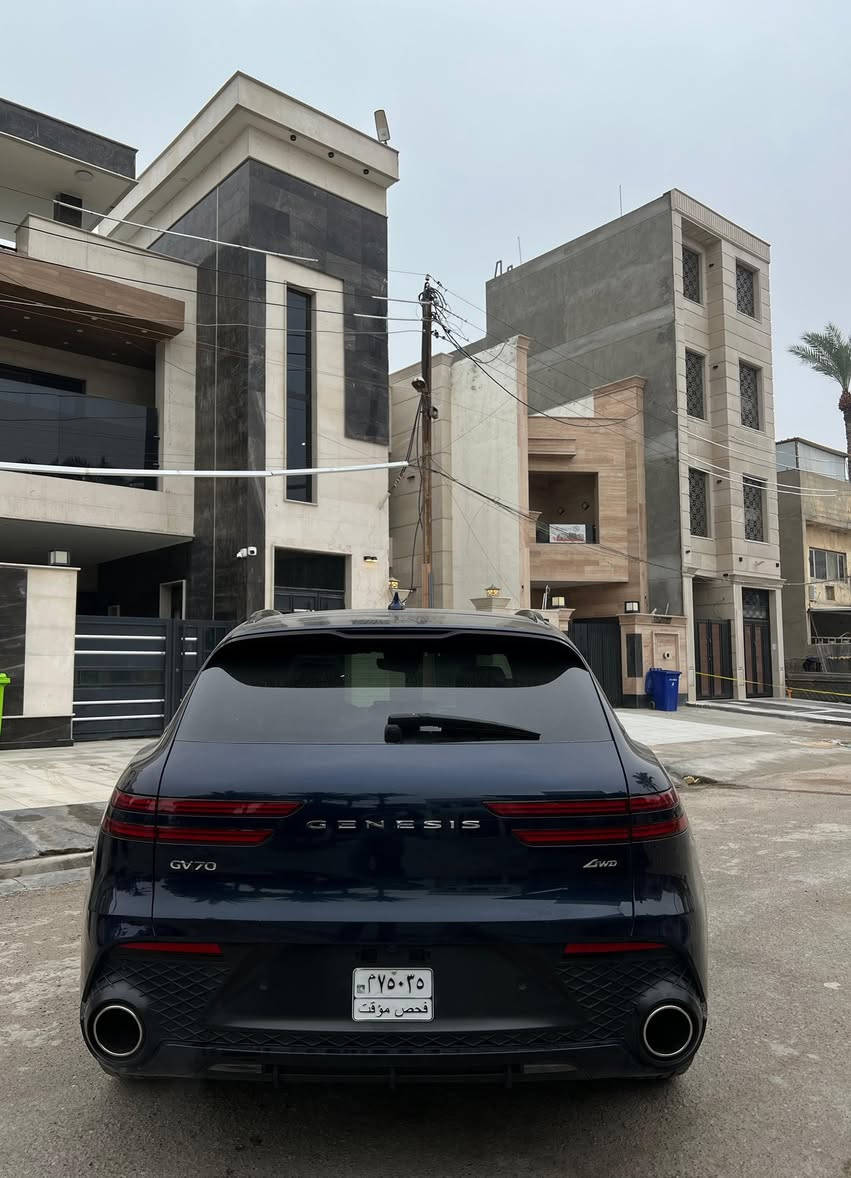 🚗 للبيع 

Genesis gv70 2023  /  كلين تايتل 
جيسنز gv70 _ موديل 2023 | فول مواصفات للاخير 
🌎 المدينة بغداد العامريه 
🛣️المسافة المقطوعة 30 الف 
————————————————————————

 💙المواصفات : 
♦️المحرك 4 سلندر 2500 توربو 
♦️وارد امريكي 
♦️الضرر بدون مكفوله من الايرباك وضربه وتبديل وتعديل فقط 
♦️بانوراما 
♦️بدون رقم 
♦️داخل جلد احمر وكنتاره
♦️لايتات ذكية مع عدسات ذكيه 
♦️5 كامرات مع عدادات 
♦️6رادارت ذكية مع حساس الابواب والمشي 
♦️شاشة كبيره لمس + موس
♦️قيادة ذاتيه متكامله  
♦️كراسي تدفئه تبريد 
♦️سترين هزاز مع رادار + تدفئه 
♦️اضاءة داخليه 20 لون 
🔹مواصفات اخرى 
💵 350 
***********
