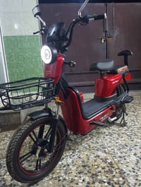 دراجه شحن حجم ٢٠ كامله كل نقص مابيه  استخدام قليل  بطاريات كبار 5 ملف ...