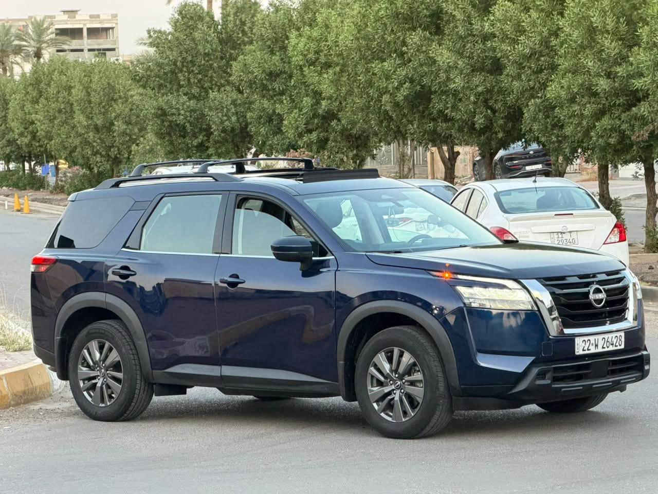 للتواصل عالرقم فقط
بدون صبغ بدون تبديل 
نيسان باثفايندر الشكل الجديد
اللون : ازرق
الموديل : 2024
مرقم اربيل تحويل للمشتري 
حجم المحرك : 6 سلندر (3,5L)
بدون تبديل ولا صبغ فقط بارد وتكحيل بسيط
ماشية 8 الاف فقط
المواصفات : SV Plus  فور ويل 
فتحة سقف بنوراما
بصمة 
تشغيل عن بعد
رادار امامي (تحديد مسار)
رادار جانبي (نقاط عمياء)
رادار خلفي (تحذير من الاصطدام)
حساسات امامية+ خلفية
كاميرات 360°
كشنات مخمل
كشنات تدفئة
تحكم الكشنات امامي كهرباء
تبريد مركزي 3 قطع
تحكم وضعيات القيادة...Drive Modes 
شفتات + تحكمات استيرن 
هيتر استيرن
شاحن لاسلكي
‏Apple Car Play
‏Android Auto 
هاند بريك بصمة
اوتو هولد Auto Hold
اوتو ستارت ستوب Auto Start stop
مانع انزلاق+ABS
شاشة كبيرة لمس+كاميرا
منافذ AUX+USB
7 راكب كشن منفصل vip 
-----
*********** 
متوفر واتساب او الاتصال عالرقم
275 ورقة سعرها
مكان السيارة اربيل
