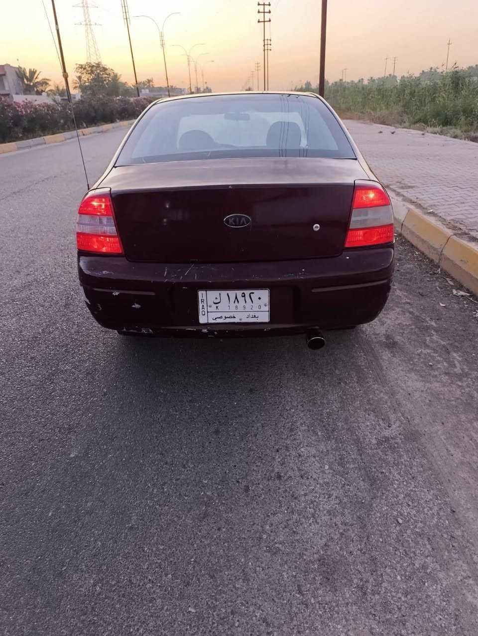 السلام عليكم كيا سبكترا 2001 رقم بغداد مشروع وطني تحويل مباشر 
مكينه 2000 لا تنقيص ولا صرف ولابخار  كير اتو بل ضمان 
تبريد ثلج تدفئه شغاله كلشي بيه شغال كهربائيات كامله سياره زوج تايرات جدد صدر كلش حلو 
ماكو شي ميشتغل بيه سياره جديده مال بيت مامتعوبه 
مكانه ديالى بعقوبه السعر 41 وبيها مجال لاستفسار ***********
