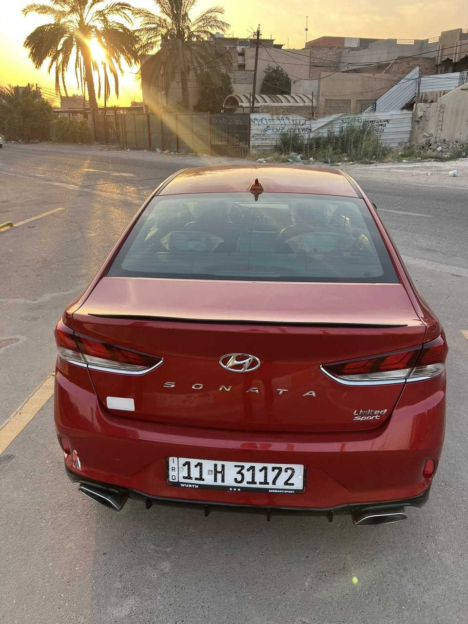 سوناتا ماروني 2019
لمتد فول مواصفات 1/1
ماشيه 41 ميل رقم بغداد بسمي 
وارد امريكي بدون ايرباك 
فتحه ، اشاير مري ، حساس مري
رادار ، حساس ، شاشه كبيره 
تحكم ستيرن ، تبريد 3 قطع 
صدر تايرات جديد 
كير محرك كفاله عامه 
السياره قبل اسبوع مسويلها ادامه كامله 
من الحسام ودهن كله الاصلي 
السعر 138 وبي مجال  
***********
