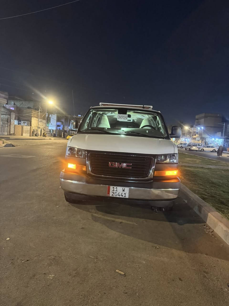 جي ام سي سفانه. موديل 2019. محرك 6 سلندر.  
سياره جديده وعليهى ادامه. كامله. برغي ماعايزه  
السعر 200 $ وبهى مجال   ***********
