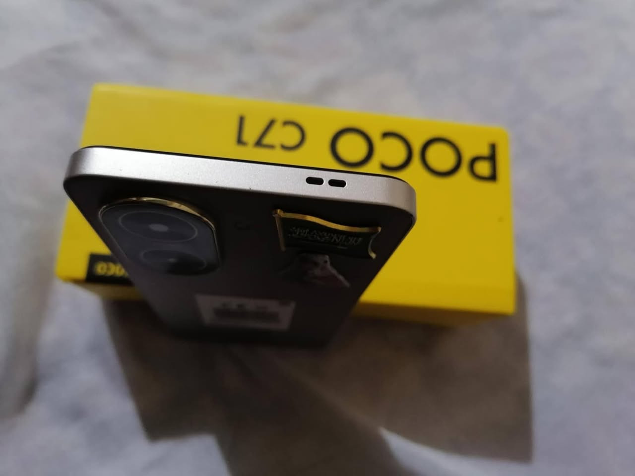 السلام عليكم ورحمة الله
جهاز POCO C71 ماصار  شهرين و نص من ماخذه  نظافه  100 كامل ملحقات  سعر 110


**إذا كنت صاحب هذا الإعلان وتريد حذفه لأي سبب، رجاءا أرسل رسالة إلى الدعم الفني**