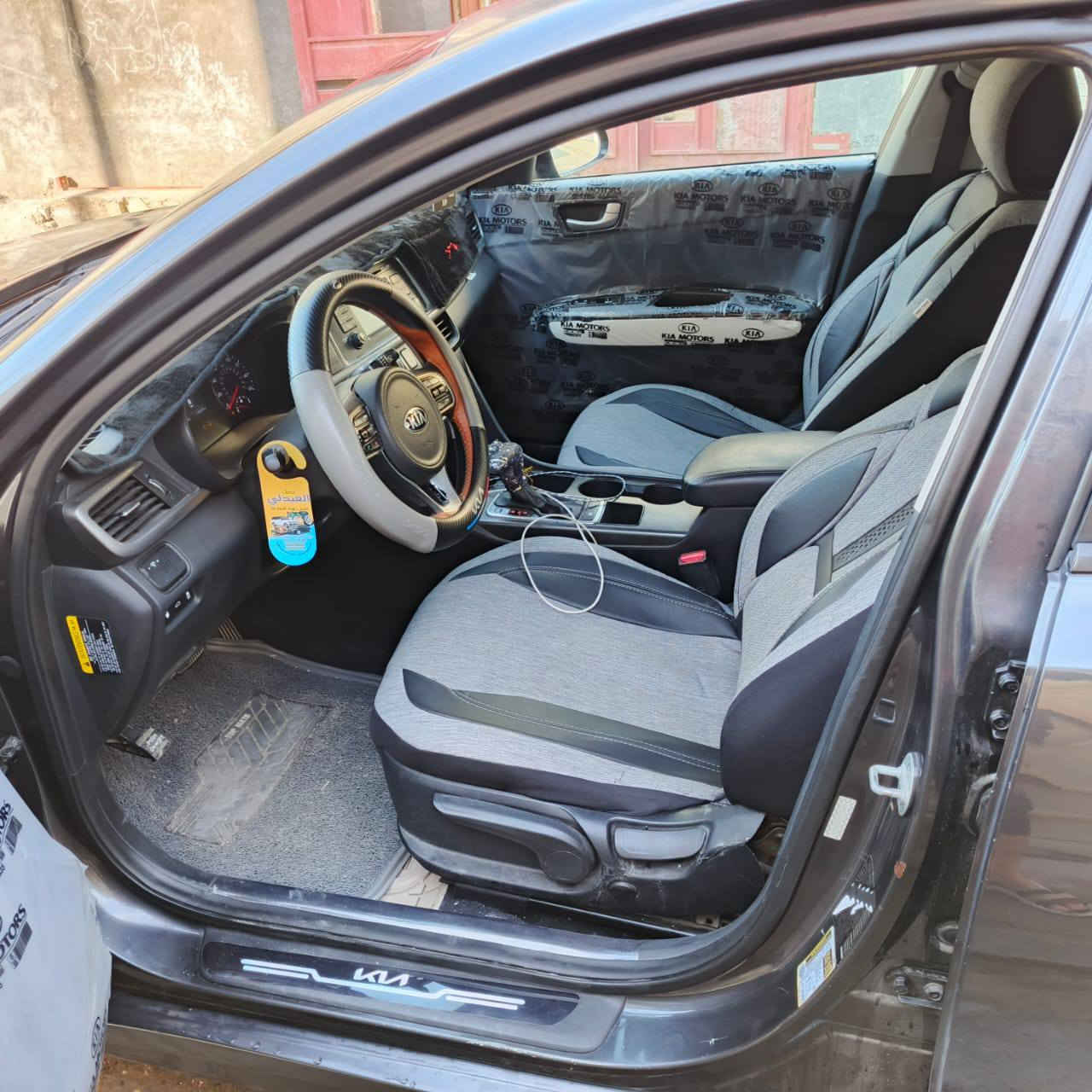 يالله السلام عليكم Optima للبيع سيارة مكفوله 🚗جديده نضافه 90/100/موديل 17تحول ثاني يوم تواصل على رقم ***********بي وتساب
