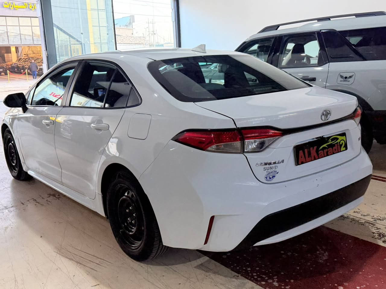 📌📌 تيوتا كورلا 

📌📌 موديل 2022

📌📌 لون سياره ابيض 

📌📌 لون داخل ابيض مطعم برصاصي 

📌📌 حادث سياره جاملغ وبنيد مصبوغ 

📌📌 سعر 147 ورقه وبيه مجال 

📌📌 مكان معارض النهضه شركة الكرادي لتجارة السيارات 

📌📌 رقم الهاتف ***********
